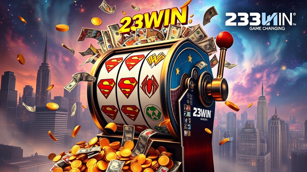 Sức hút đặc biệt của nổ hũ siêu anh hùng tại 23WIN